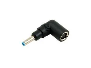 DC 7.4*5.0mm Ultra slim DC Jack to 4.5*3.0mm Plug 90 Right Angled Adapter for Laptop DC 7.4*5.0mm Ultra slim DC Jack to 4.5*3.0mm Plug 90 Right Angled Adapter for Laptop