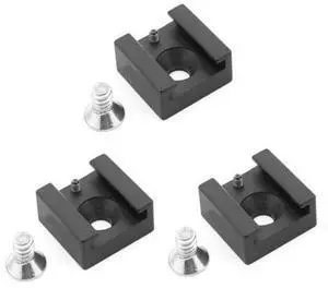 3PCS Metal Cold Shoe Mount Adapter with 1/4" Screw for Video Light Tripod Stabilizer Hand Grip and Other Photography Accessories 3PCS Metal Cold Shoe Mount Adapter with 1/4" Screw for Video Light Tripod Stabilizer Hand Grip and Other Photography Accessories