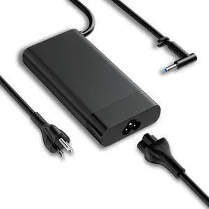 150W 135W Laptop Charger Fit for HP ZBook Studio Envy Pavilion OMEN Victus | Blue Tip AC Adapter, Fast Charging, short-circuit protection, GaN Power Supply 15 16 17 TPN-CA11 TPN-DA09 Gaming 19.5v 7.7a 150W 135W Laptop Charger Fit for HP ZBook Studio Envy Pavilion OMEN Victus | Blue Tip AC Adapter, Fast Charging, short-circuit protection, GaN Power Supply 15 16 17 TPN-CA11 TPN-DA09 Gaming 19.5v 7.7a