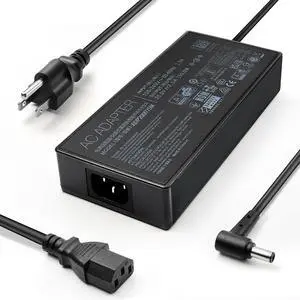 150W 20V7.5A 6.0×3.7mm AC Charger for ASUS ROG Strix TUF Gaming Laptop | Compatible Asus TUF Gaming FX705 FX86 FX95 FX506LH FX566, ROG Strix G531GD G531GT GL531GT G731G GL731GT G513IH G713IH 150W 20V7.5A 6.0×3.7mm AC Charger for ASUS ROG Strix TUF Gaming Laptop | Compatible Asus TUF Gaming FX705 FX86 FX95 FX506LH FX566, ROG Strix G531GD G531GT GL531GT G731G GL731GT G513IH G713IH