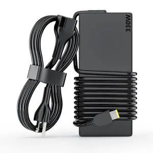 330W New Slim Tip Charger Fit for Lenovo Laptop Legion pro 5080 ThinkPad | AC Adapter for Legion pro 7i 7 5i 5 9 16IRX8 RTX 5090 5070ti 2026 Gaming Power Supply Cord ThinkPad X1 GX21M50608 ADL330SDC3A 330W New Slim Tip Charger Fit for Lenovo Laptop Legion pro 5080 ThinkPad | AC Adapter for Legion pro 7i 7 5i 5 9 16IRX8 RTX 5090 5070ti 2026 Gaming Power Supply Cord ThinkPad X1 GX21M50608 ADL330SDC3A