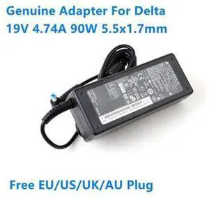 19V 4.74A 90W 5.5x1.7mm DELTA ADP-90MD BB ADP-90MD H Power Supply AC Adapter For ACER ASPIRE Series Laptop Charger 19V 4.74A 90W 5.5x1.7mm DELTA ADP-90MD BB ADP-90MD H Power Supply AC Adapter For ACER ASPIRE Series Laptop Charger