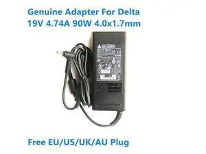 DELTA ADP-90CD DB 90W 19V 4.74A 4.0x1.7mm AC Adapter For Hasee Chicony A10-090P3A 90W Laptop Power Supply Charger DELTA ADP-90CD DB 90W 19V 4.74A 4.0x1.7mm AC Adapter For Hasee Chicony A10-090P3A 90W Laptop Power Supply Charger