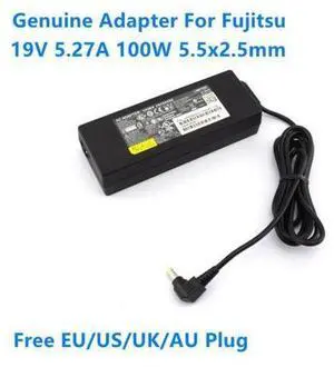 19V 5.27A 100W A11-100P3A A11-100P2A Power Supply AC Adapter For Fujitsu FMV Lifebook S6510 S7220 N6470 Laptop Charger 19V 5.27A 100W A11-100P3A A11-100P2A Power Supply AC Adapter For Fujitsu FMV Lifebook S6510 S7220 N6470 Laptop Charger