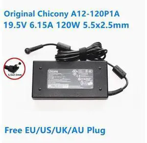 Chicony 19.5V 6.15A 120W A12-120P1A AC Power Supply Adapter for MSI GE60 GE72 GP60 GP70 PE62 GL62 GF63 Laptop Charger Chicony 19.5V 6.15A 120W A12-120P1A AC Power Supply Adapter for MSI GE60 GE72 GP60 GP70 PE62 GL62 GF63 Laptop Charger