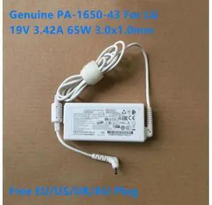 PA-1650-43 19V 3.42A 65W Laptop Power Adapter Charger For LG Gram 13Z 15Z970 14Z970 14Z950 15Z975 13Z975 15Z980 15Z96 PA-1650-43 19V 3.42A 65W Laptop Power Adapter Charger For LG Gram 13Z 15Z970 14Z970 14Z950 15Z975 13Z975 15Z980 15Z96