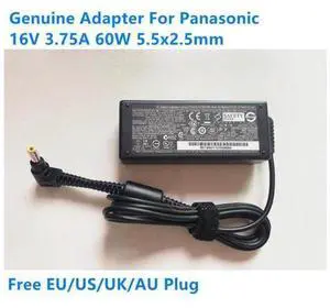 16V 3.75A 60W CF-AA6373A CF-AA1623A AC Adaptor For Panasonic CF-19 CF-29 CF-30 FZ-G1 FZ-B2 Laptop Power Supply Charger 16V 3.75A 60W CF-AA6373A CF-AA1623A AC Adaptor For Panasonic CF-19 CF-29 CF-30 FZ-G1 FZ-B2 Laptop Power Supply Charger