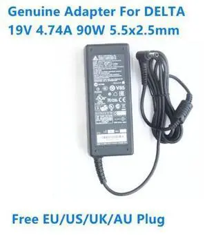 19V 4.74A 90W Delta ADP-90MD H ADP-90MD BB Power Supply AC DC Adapter Charger For XGIMI HOME Play XH20K XJ09D Z6 Z6X Z4 19V 4.74A 90W Delta ADP-90MD H ADP-90MD BB Power Supply AC DC Adapter Charger For XGIMI HOME Play XH20K XJ09D Z6 Z6X Z4