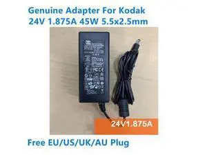 24V 1.875A 45W CWT CAE045242 Power Supply AC Adapter For Kodak Scanner Power Charger 24V 1.875A 45W CWT CAE045242 Power Supply AC Adapter For Kodak Scanner Power Charger