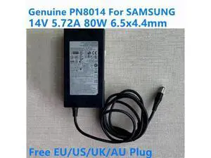14V 5.72A 80W PN8014 AC/DC Power Adapter For SAMSUNG TA750 S27A950D BN44-00455A LT27A950 LT27A750 LCD Monitor Charger 14V 5.72A 80W PN8014 AC/DC Power Adapter For SAMSUNG TA750 S27A950D BN44-00455A LT27A950 LT27A750 LCD Monitor Charger
