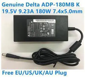 Delta ADP-180MB K 19.5V 9.23A 180W 7.4x5.0mm A Pin in Center AC Adapter For MSI Laptop Power Supply Charger Delta ADP-180MB K 19.5V 9.23A 180W 7.4x5.0mm A Pin in Center AC Adapter For MSI Laptop Power Supply Charger