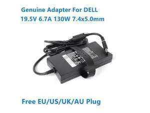 LA130PM121 19.5V 6.7A 130W DA130PE1-00 AC Adapter For DELL Inspiron 5150 7569 Precision 3540 Laptop Power Supply Charger LA130PM121 19.5V 6.7A 130W DA130PE1-00 AC Adapter For DELL Inspiron 5150 7569 Precision 3540 Laptop Power Supply Charger