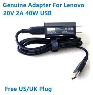 20V 2A 40W USB ADL40WDA ADL40WCA ADL40WLA AC Power Adapter For Lenovo YOGA 3 11 PRO-1370 5Y71 700s-14isk Laptop Charger 20V 2A 40W USB ADL40WDA ADL40WCA ADL40WLA AC Power Adapter For Lenovo YOGA 3 11 PRO-1370 5Y71 700s-14isk Laptop Charger