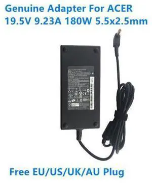 AC Adapter Charger For ACER ADP-180MB K 19.5V 9.23A 180W 5.5x2.5mm Laptop Power Supply Charger AC Adapter Charger For ACER ADP-180MB K 19.5V 9.23A 180W 5.5x2.5mm Laptop Power Supply Charger