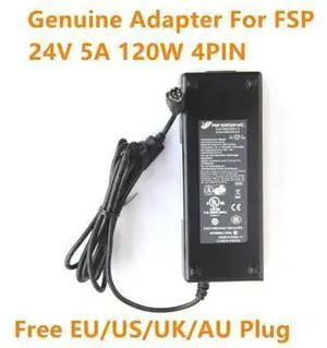 FSP FSP120-ACB 24V 5A 120W 4PIN AC Adapter For Pioneer POS STEALTHTOUCH-M5 0227B24120 ADP-120TB B Power Supply Charger FSP FSP120-ACB 24V 5A 120W 4PIN AC Adapter For Pioneer POS STEALTHTOUCH-M5 0227B24120 ADP-120TB B Power Supply Charger