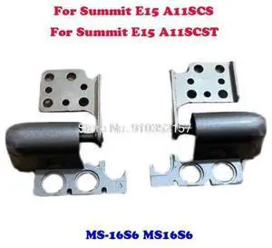 Laptop Summit E15 P15 LCD Hinge L&R For MSI Summit E15 A11SCS A11SCST MS-16S6 MS16S6 Laptop Summit E15 P15 LCD Hinge L&R For MSI Summit E15 A11SCS A11SCST MS-16S6 MS16S6