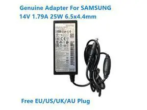 14V 1.786A 1.79A 25W A2514_DSM A2514_FPN AC Adapter For SAMSUNG HW-F450 S24D300H S22C S23C S24C S27C LCD Monitor Charger 14V 1.786A 1.79A 25W A2514_DSM A2514_FPN AC Adapter For SAMSUNG HW-F450 S24D300H S22C S23C S24C S27C LCD Monitor Charger