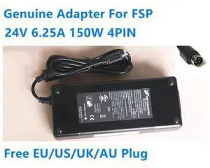24V 6.25A 150W 4PIN FSP FSP150-AAAN1 FSP150-ABA AC Adapter For PROTECH POS PS5001 STEALTH TOUCH M54 TARGA LT3010 Charger 24V 6.25A 150W 4PIN FSP FSP150-AAAN1 FSP150-ABA AC Adapter For PROTECH POS PS5001 STEALTH TOUCH M54 TARGA LT3010 Charger