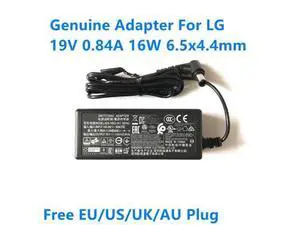 19V 0.84A 16W 6.5x4.4mm AC Adapter For LG 19M38A 19M38D 22MK400A ADS-18FSG-19 EAY63032003 LCAP36-E LCAP60-C Charger 19V 0.84A 16W 6.5x4.4mm AC Adapter For LG 19M38A 19M38D 22MK400A ADS-18FSG-19 EAY63032003 LCAP36-E LCAP60-C Charger