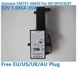 32V 1095mA/1.095A CM751-60045 CM751-60190 AC Power Supply Adapter For HP OFFICEJET PRO 8100 8600 PRINTER 8610 Charger 32V 1095mA/1.095A CM751-60045 CM751-60190 AC Power Supply Adapter For HP OFFICEJET PRO 8100 8600 PRINTER 8610 Charger