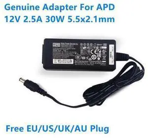 12V 2.5A 30W 5.5x2.1mm AC Adapter For APD DA-30E12 Power Supply Charger 12V 2.5A 30W 5.5x2.1mm AC Adapter For APD DA-30E12 Power Supply Charger