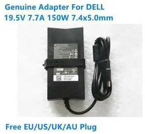 19.5V 7.7A 150W DA150PM100-00 ADP-150RB B AC Adapter For DELL J408P Alienware M11X M14X M17X Laptop Power Supply Charger 19.5V 7.7A 150W DA150PM100-00 ADP-150RB B AC Adapter For DELL J408P Alienware M11X M14X M17X Laptop Power Supply Charger