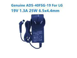 ADS-40FSG-19 19V 1.3A 25W 6.5x4.4mm AC Adapter For LG LCAP26-E E1948S E2242C E2249 24M35DB Monitor Power Supply Charger ADS-40FSG-19 19V 1.3A 25W 6.5x4.4mm AC Adapter For LG LCAP26-E E1948S E2242C E2249 24M35DB Monitor Power Supply Charger