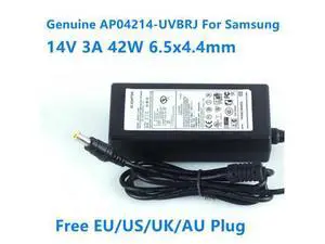 14V 3A 42W 6.5x4.4mm AP04214-UVBRJ 14V 2.14A AC Power Supply Adapter Charger For Samsung LCD Monitor S19B150N S19B300NW 14V 3A 42W 6.5x4.4mm AP04214-UVBRJ 14V 2.14A AC Power Supply Adapter Charger For Samsung LCD Monitor S19B150N S19B300NW
