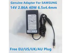14V 2.86A 40W AD-4014B A4514_FPN AC Adapter For SAMSUNG P2570 S27B370 S27B350F S27B350H LCD Monitor Power Supply Charger 14V 2.86A 40W AD-4014B A4514_FPN AC Adapter For SAMSUNG P2570 S27B370 S27B350F S27B350H LCD Monitor Power Supply Charger