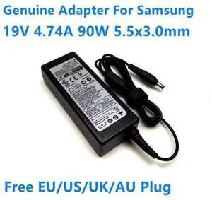 AD-9019S 19V 4.74A 90W A10-090P1A SADP-90FH B AC Adapter For Samsung R410 R520 R530 A10 G15 Laptop Power Supply Charger AD-9019S 19V 4.74A 90W A10-090P1A SADP-90FH B AC Adapter For Samsung R410 R520 R530 A10 G15 Laptop Power Supply Charger