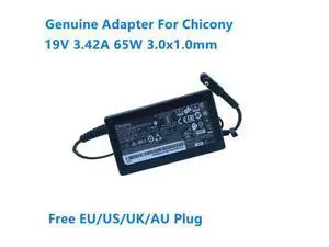 19V 3.42A 65W 3.0x1.0mm Chicony A18-065N3A A065R178P Power Supply AC Adapter For Laptop Power Charger 19V 3.42A 65W 3.0x1.0mm Chicony A18-065N3A A065R178P Power Supply AC Adapter For Laptop Power Charger