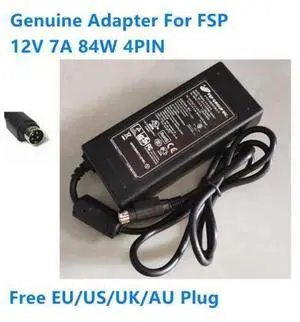 12V 7A 84W 4PIN FSP FSP084-DMAA1 FSP084-DIBAN2 Power Supply AC Adapter For Laptop Charger 12V 7A 84W 4PIN FSP FSP084-DMAA1 FSP084-DIBAN2 Power Supply AC Adapter For Laptop Charger