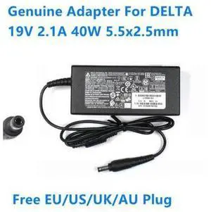 19V 2.1A 40W 5.5x2.5mm Delta ADP-40LD B Power Supply AC Adapter For LED LCD Monitor Power Charger 19V 2.1A 40W 5.5x2.5mm Delta ADP-40LD B Power Supply AC Adapter For LED LCD Monitor Power Charger