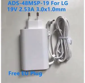 AC Adapter Charger For LG ADS-48MSP-19 19V 2.53A 48W WA-48B19FS DA-48F19 Power Supply For LG GRAM 15Z970 14Z980C Laptop AC Adapter Charger For LG ADS-48MSP-19 19V 2.53A 48W WA-48B19FS DA-48F19 Power Supply For LG GRAM 15Z970 14Z980C Laptop