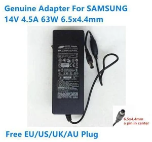 14V 4.5A 63W AD-6314T AD-6314C A6314_DSM AC/DC Adapter For SAMSUNG S27A850D S24A300B LCD MONITOR Power Supply Charger 14V 4.5A 63W AD-6314T AD-6314C A6314_DSM AC/DC Adapter For SAMSUNG S27A850D S24A300B LCD MONITOR Power Supply Charger