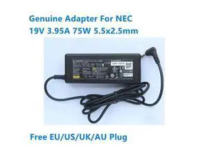 19V 3.95A 75W ADP-75RB A PA-1750-04 Power Supply AC Adapter For NEC 6608505LD ADP-75SB EB ADP-75SB E Laptop Charger 19V 3.95A 75W ADP-75RB A PA-1750-04 Power Supply AC Adapter For NEC 6608505LD ADP-75SB EB ADP-75SB E Laptop Charger