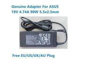 19V 4.74A 90W 5.5x2.5mm EXA0904YH PA-1900-36 Power Supply AC Adapter For ASUS Laptop Charger 19V 4.74A 90W 5.5x2.5mm EXA0904YH PA-1900-36 Power Supply AC Adapter For ASUS Laptop Charger