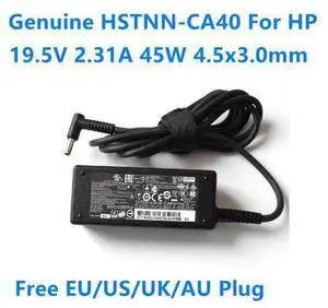 19.5V 2.31A 45W 4.5x3.0mm HSTNN-CA40 HSTNN-DA40 741727-001 AC Adapter For HP 13-M100 X360 Laptop Power Supply Charger 19.5V 2.31A 45W 4.5x3.0mm HSTNN-CA40 HSTNN-DA40 741727-001 AC Adapter For HP 13-M100 X360 Laptop Power Supply Charger