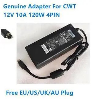 12V 10A 120W 4PIN CAD120121 2ABU120F AC Power Adapter For CWT Power Supply Charger 12V 10A 120W 4PIN CAD120121 2ABU120F AC Power Adapter For CWT Power Supply Charger