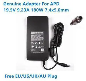 19.5V 9.23A 180W 7.4x5.0mm APD DA-180D19 Power Supply AC Adapter For Laptop Power Charger 19.5V 9.23A 180W 7.4x5.0mm APD DA-180D19 Power Supply AC Adapter For Laptop Power Charger