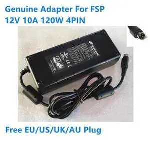 FSP 12V 10A 120W 4pin FSP120-AHAN1 FSP120-AHAN2 Power Supply AC Adapter For Laptop Charger FSP 12V 10A 120W 4pin FSP120-AHAN1 FSP120-AHAN2 Power Supply AC Adapter For Laptop Charger