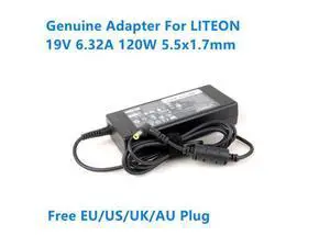 19V 6.32A 120W 5.5x1.7mm LITEON PA-1121-16 AC Power Supply Adapter For ACER Laptop Charger 19V 6.32A 120W 5.5x1.7mm LITEON PA-1121-16 AC Power Supply Adapter For ACER Laptop Charger