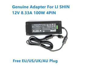 12V 8.33A 100W 4PIN Li Shin 0227B12100 AC Adapter For NAS QNAP TS-419P II NAS Delta ADP-100EB EA11003E Power Charger 12V 8.33A 100W 4PIN Li Shin 0227B12100 AC Adapter For NAS QNAP TS-419P II NAS Delta ADP-100EB EA11003E Power Charger