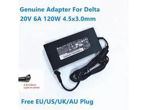 Delta ADP-120VH D 120W 20V 6A Power Supply AC Adapter Chicony A17-120P2A A12A055P For MSI MS-16R5 CF63 Laptop Charger Delta ADP-120VH D 120W 20V 6A Power Supply AC Adapter Chicony A17-120P2A A12A055P For MSI MS-16R5 CF63 Laptop Charger
