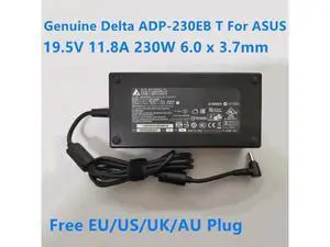 Delta 230W 19.5V 11.8A ADP-230EB T AC Adapter For ASUS ROG GM501GS GL702VS GL703 Gaming Laptop Power Supply Charger Delta 230W 19.5V 11.8A ADP-230EB T AC Adapter For ASUS ROG GM501GS GL702VS GL703 Gaming Laptop Power Supply Charger