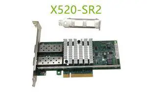 X520-SR2 10GBase PCI Express x8 82599ES Chip Dual Port Ethernet Network Adapter E10G42BFSR,SFP not included X520-SR2 10GBase PCI Express x8 82599ES Chip Dual Port Ethernet Network Adapter E10G42BFSR,SFP not included