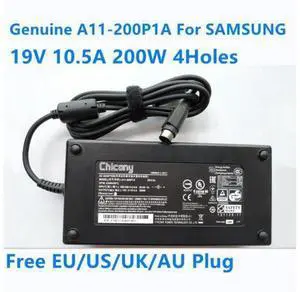 19V 10.5A 200W 4Holes A11-200P1A AD-20019 AC Adapter For SAMSUNG NP700G7A NP700G7C 7 GAMER SERIES Laptop Power Charger 19V 10.5A 200W 4Holes A11-200P1A AD-20019 AC Adapter For SAMSUNG NP700G7A NP700G7C 7 GAMER SERIES Laptop Power Charger