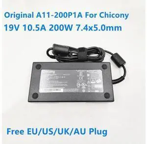 Chicony 200W 19V 10.5A 7.4x5.0mm A11-200P1A A200A009L A200A013L AC Adapter For MSI GL73 8RD-421US 8RD 282 Laptop Charger Chicony 200W 19V 10.5A 7.4x5.0mm A11-200P1A A200A009L A200A013L AC Adapter For MSI GL73 8RD-421US 8RD 282 Laptop Charger