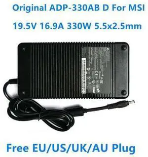 330W 19.5V 16.9A 5.5X2.5mm DELTA ADP-330AB D Laptop AC Power Adapter Charger For MSI X8ti Laptop Power Supply Charger 330W 19.5V 16.9A 5.5X2.5mm DELTA ADP-330AB D Laptop AC Power Adapter Charger For MSI X8ti Laptop Power Supply Charger