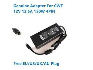 12V 12.5A 150W 4PIN CAD150121 KPE150F-VI AC Adapter For CWT Power Supply Charger 12V 12.5A 150W 4PIN CAD150121 KPE150F-VI AC Adapter For CWT Power Supply Charger